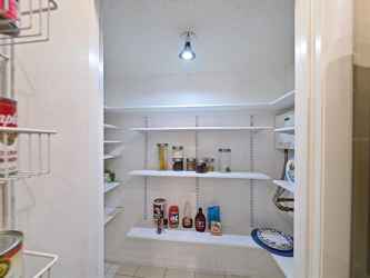 Kitchen pantry with plenty of storage