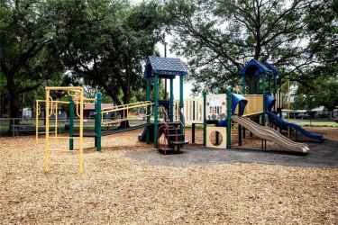 one of the playgrounds at Fossil Park. Short walk up the street
