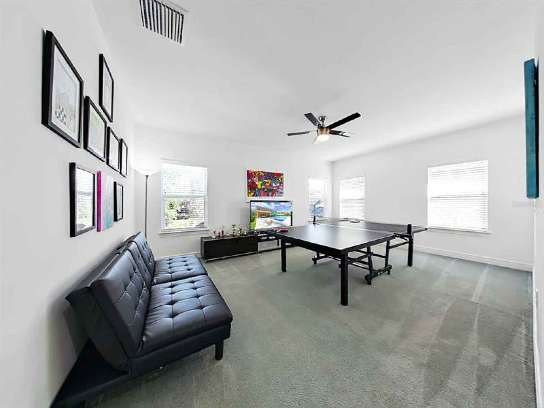 Bonus room/loft - 220 sq. ft. dedicated to fun and games.  Plenty of room for a pool table.