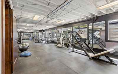 Get it all done here in your own private work out area!