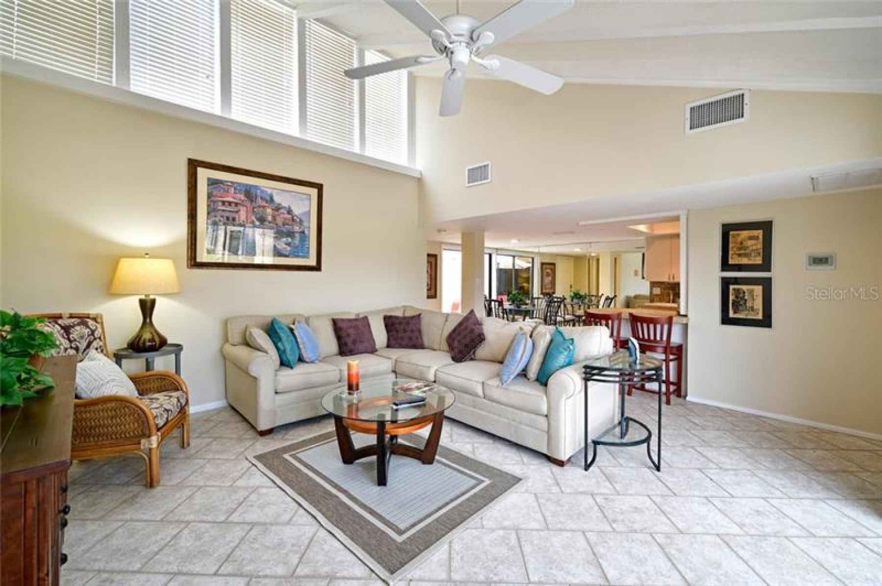 Furnished & Available for Immediate Occupancy! High Ceiling in the Living Room with Clearstory Windo