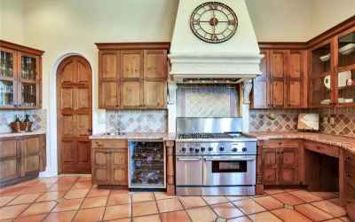 Kitchen with upscale appliances