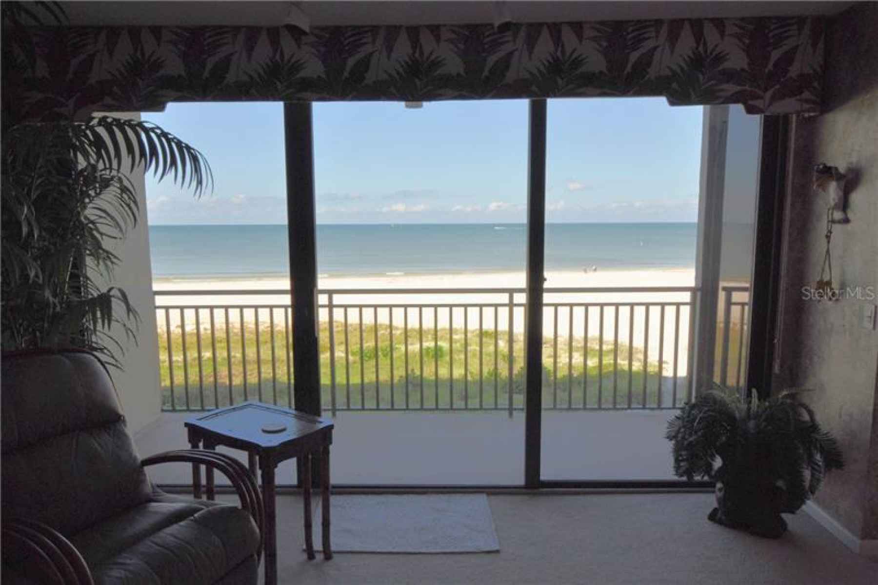 Admire the beautiful Gulf of Mexico from the comfort of your living room