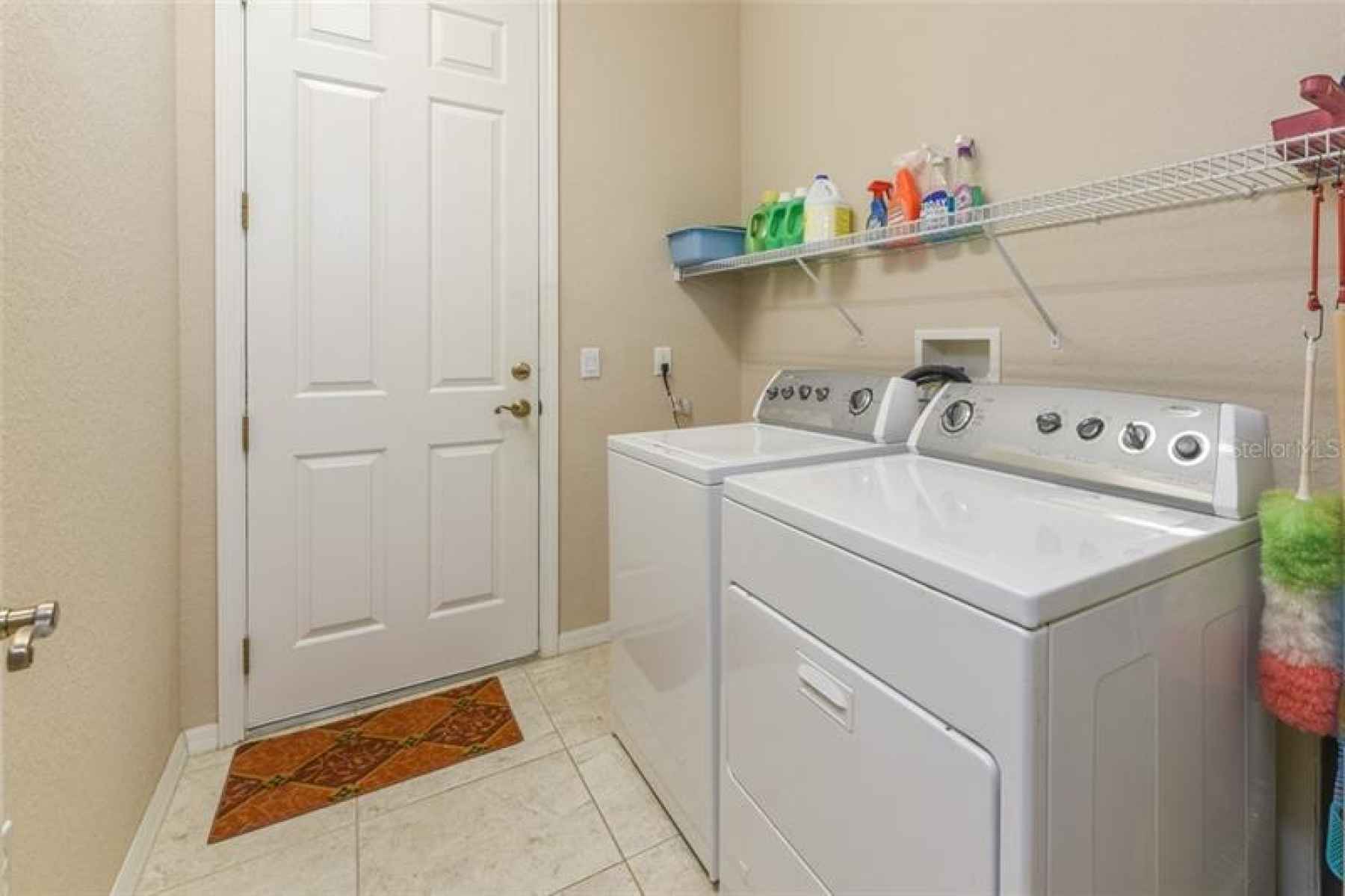 Laundry Room to Garage