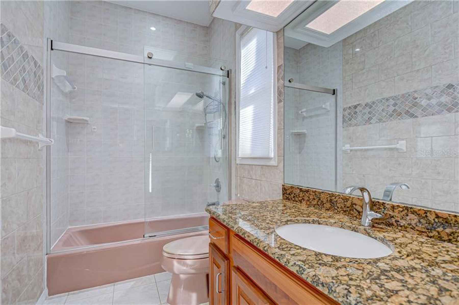 This bathroom is perfect for the kids!