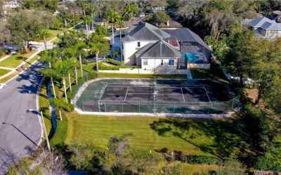 This tennis court is your very own PRIVATE one!