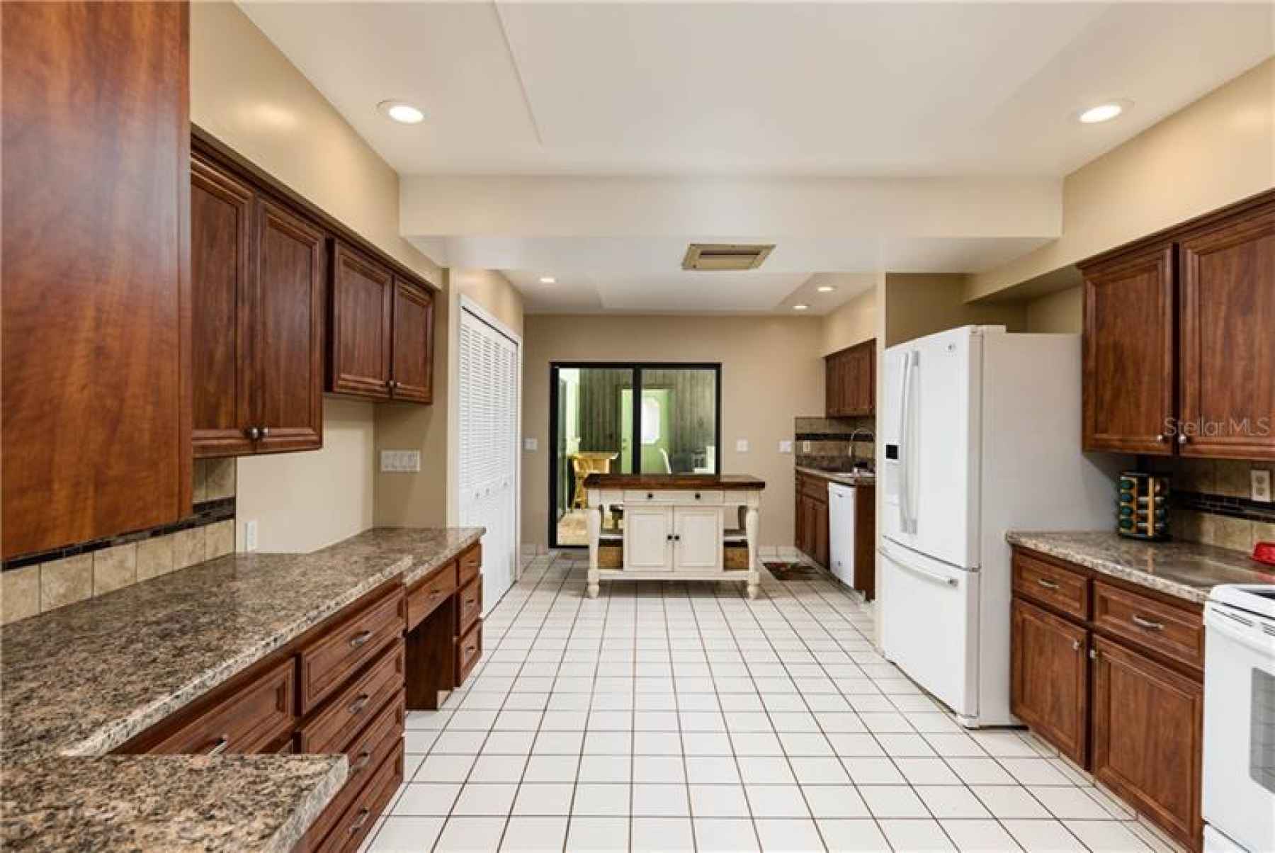 Kitchen with lots of storage and space for entertaining!