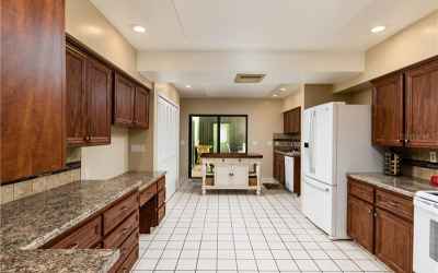 Kitchen with lots of storage and space for entertaining!