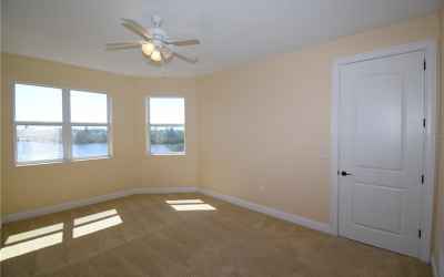 Master bedroom with views of the Manatee River.