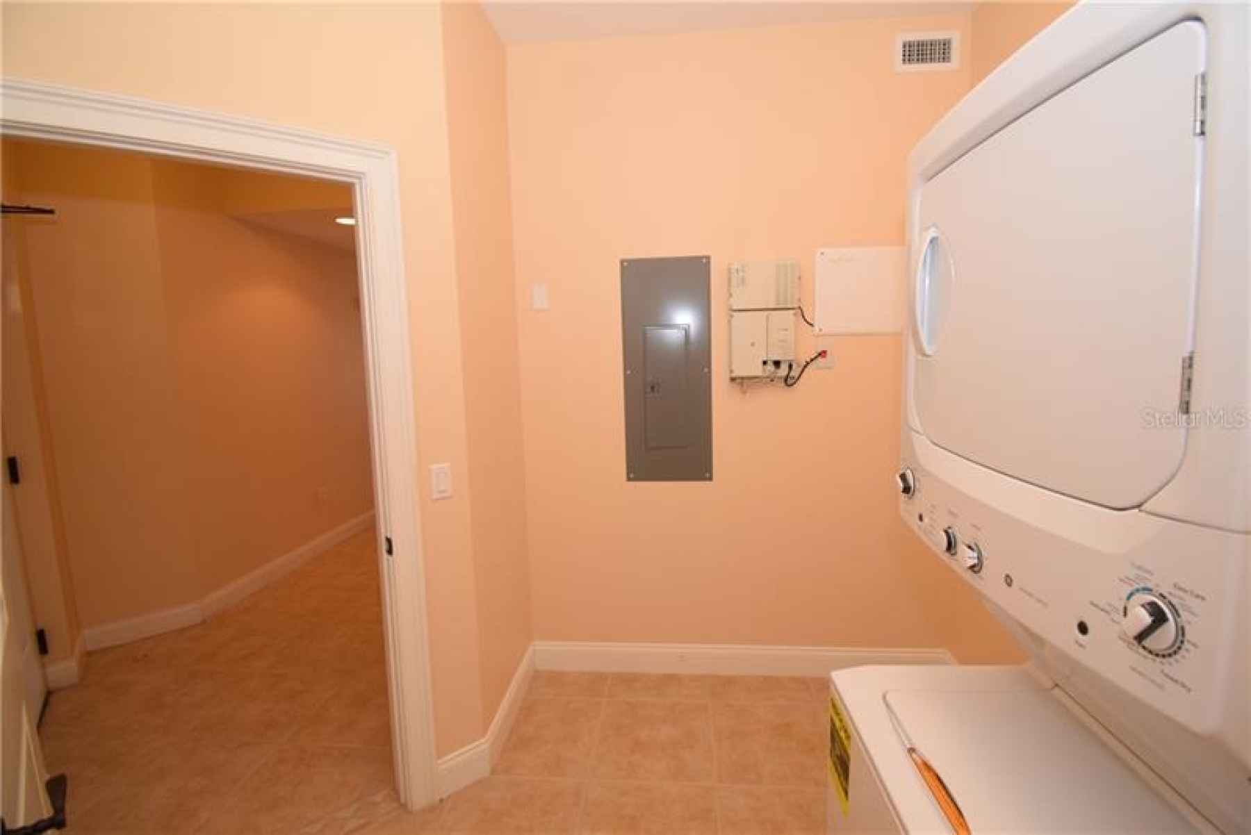 Laundry/utility, ample storage space.