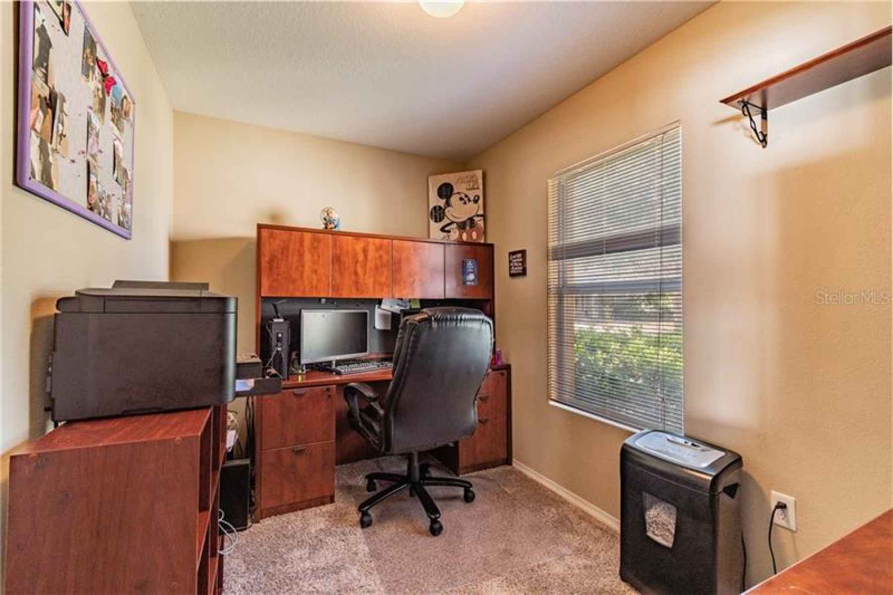 1st Floor Office is Just inside the Front door and across from the stairs.