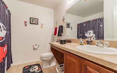 Guest Bathroom with a little more Mickey Mouse