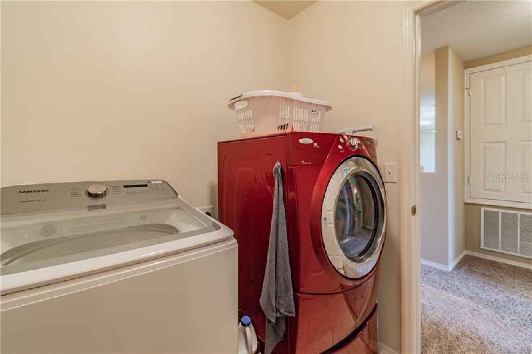 2nd floor laundry room (washer & dryer do not convey)
