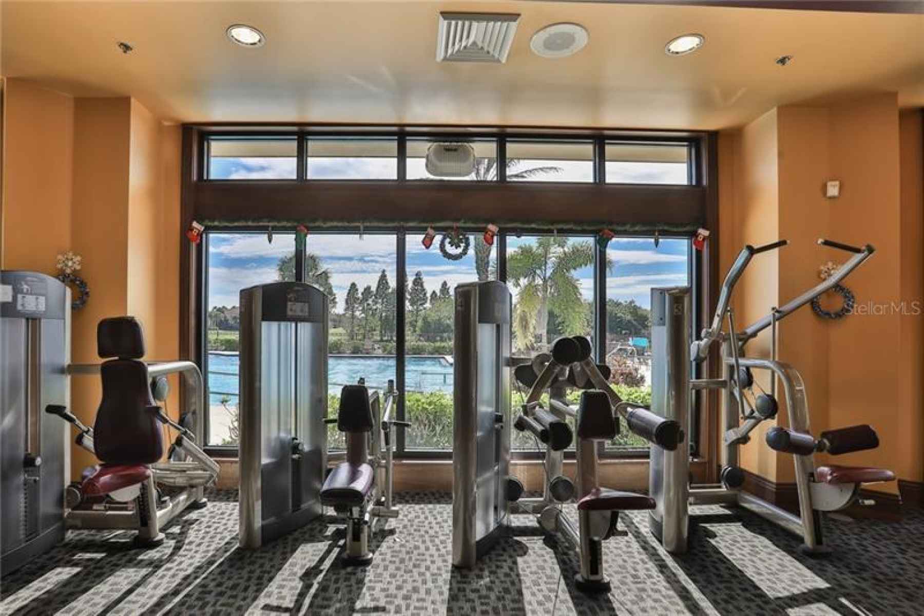 Renaissance Club Fitness Center.  Nice view while exercising.