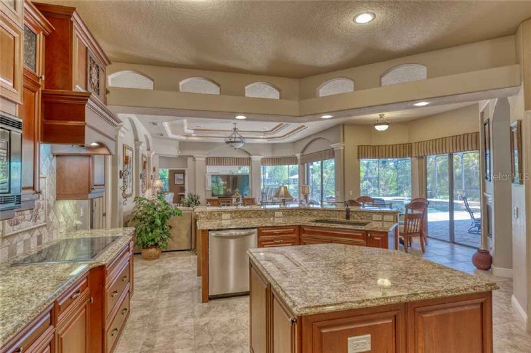 Take another look at what you get to look at when you are in the kitchen!  WOW!!!
