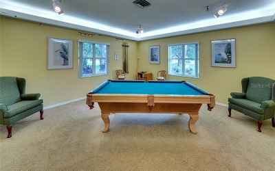 Billiard room for all the residents use.