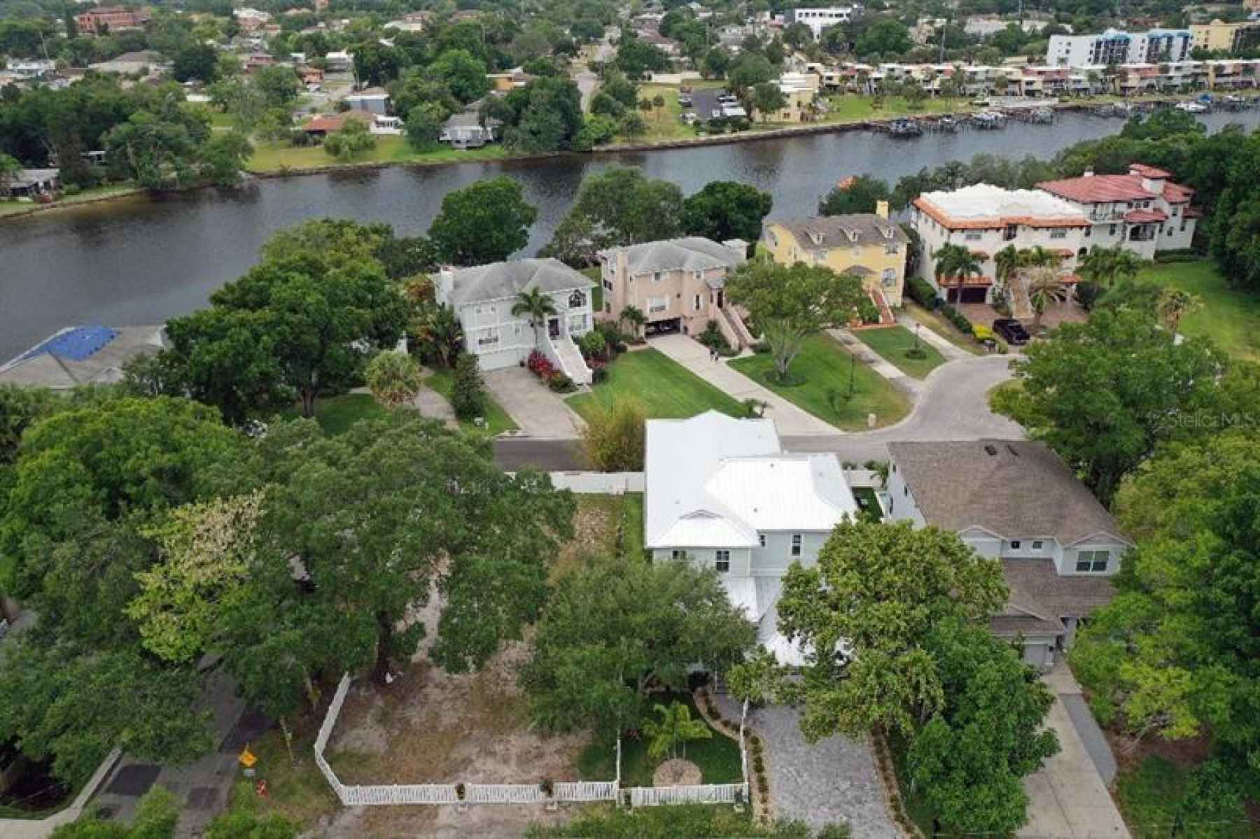 West Ariel of The Hillsborough River and The Subject Lot