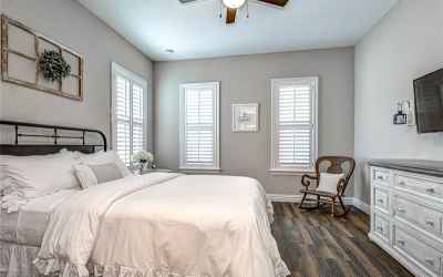 The upgrades don???t stop there; plantation shutters, upgraded light fixtures, neutral paint colors!