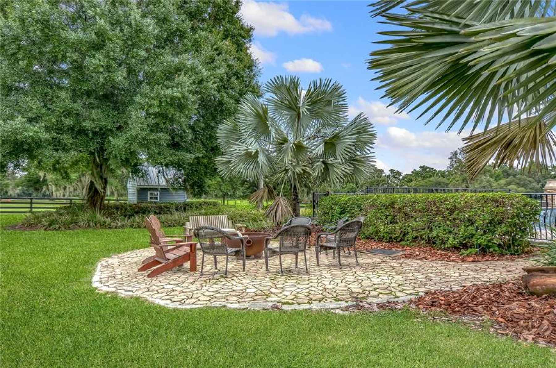 This area is perfect for making s'mores with the family!