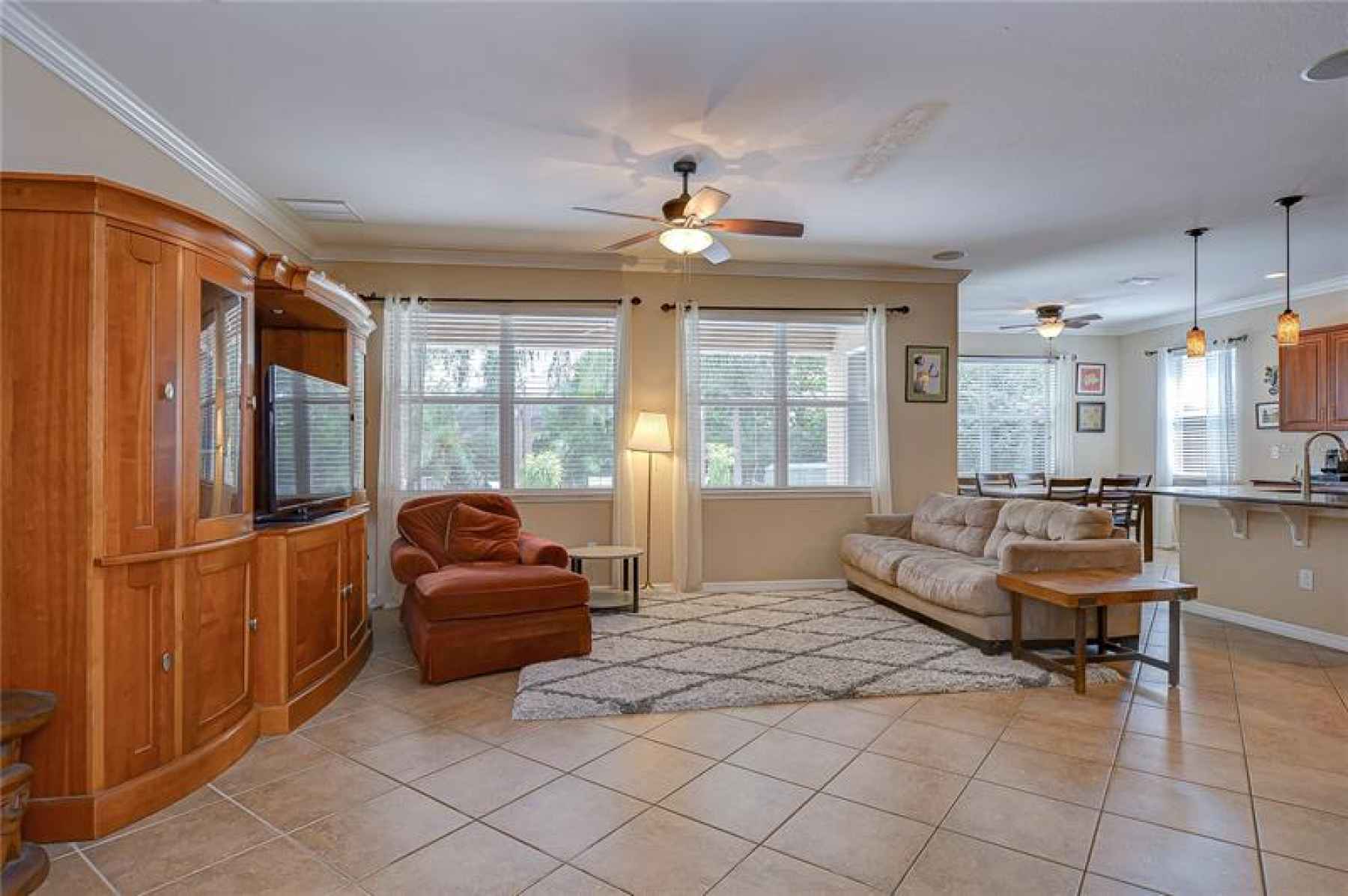 This home was built for entertaining with a large great room and kitchen combination!