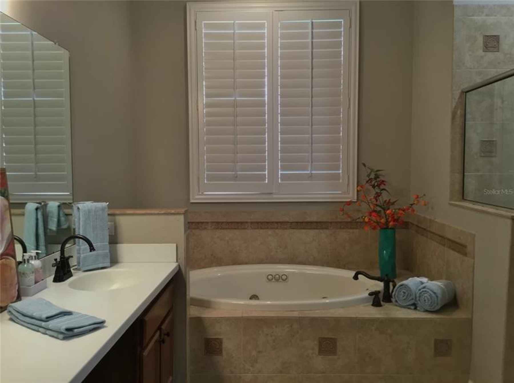 Master Bath with large soaker tub