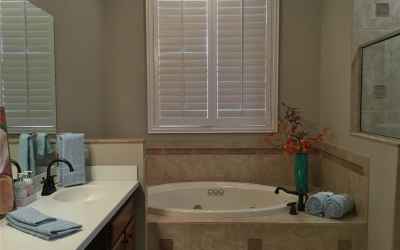 Master Bath with large soaker tub