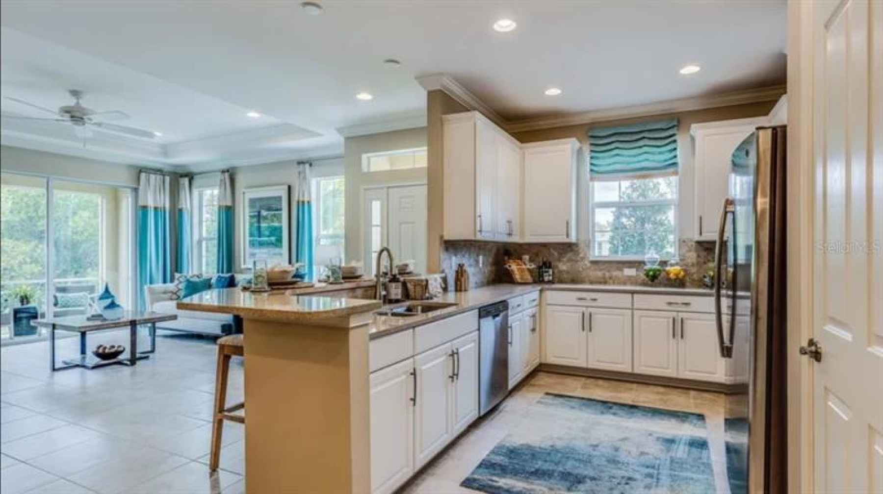 * REPRESENTATIVE PHOTO. The thoughtful layout of this kitchen has the chef's perspective in mind!