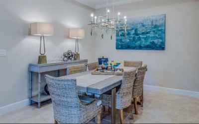 * REPRESENTATIVE PHOTO. This dining room is the perfect place for your large family gatherings!