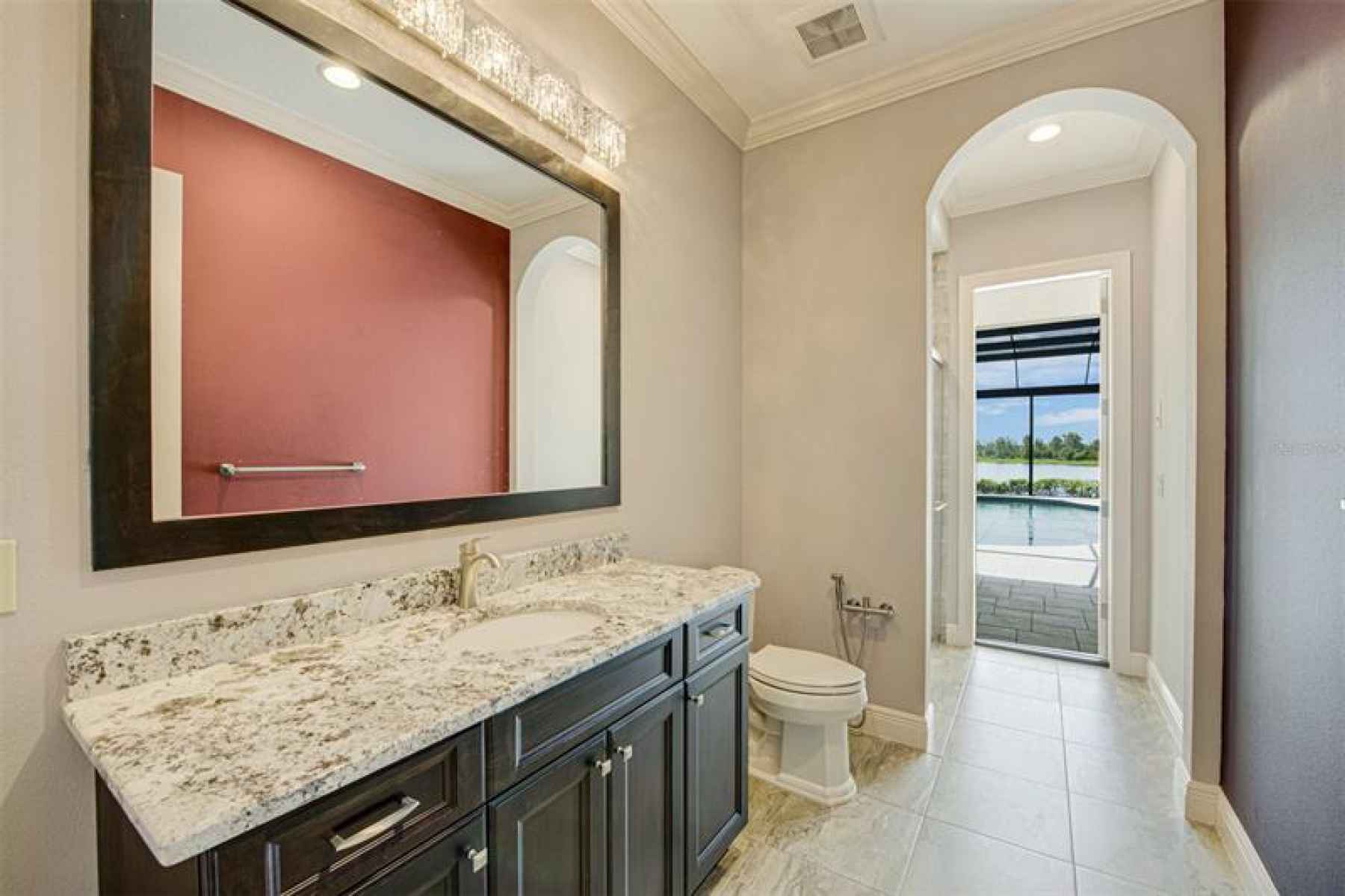 Bathroom 6 - First floor Cabana bathroom with glass shower