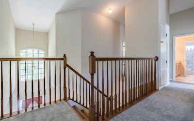 Stairs leading up to loft, master and 3 more bedrooms