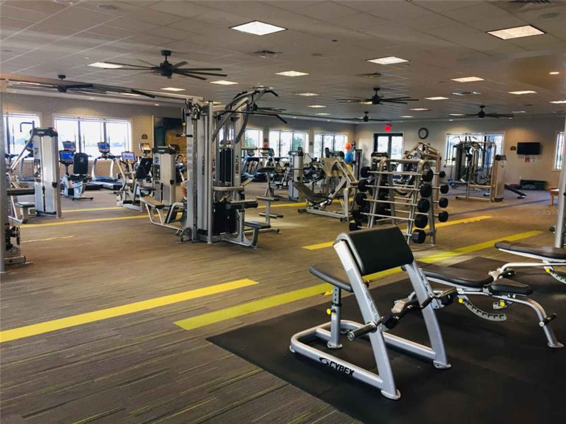 ENJOY THE STATE-OF-THE-ART FITNESS FACILITY. MANY CLASSES OFFERED TOO!