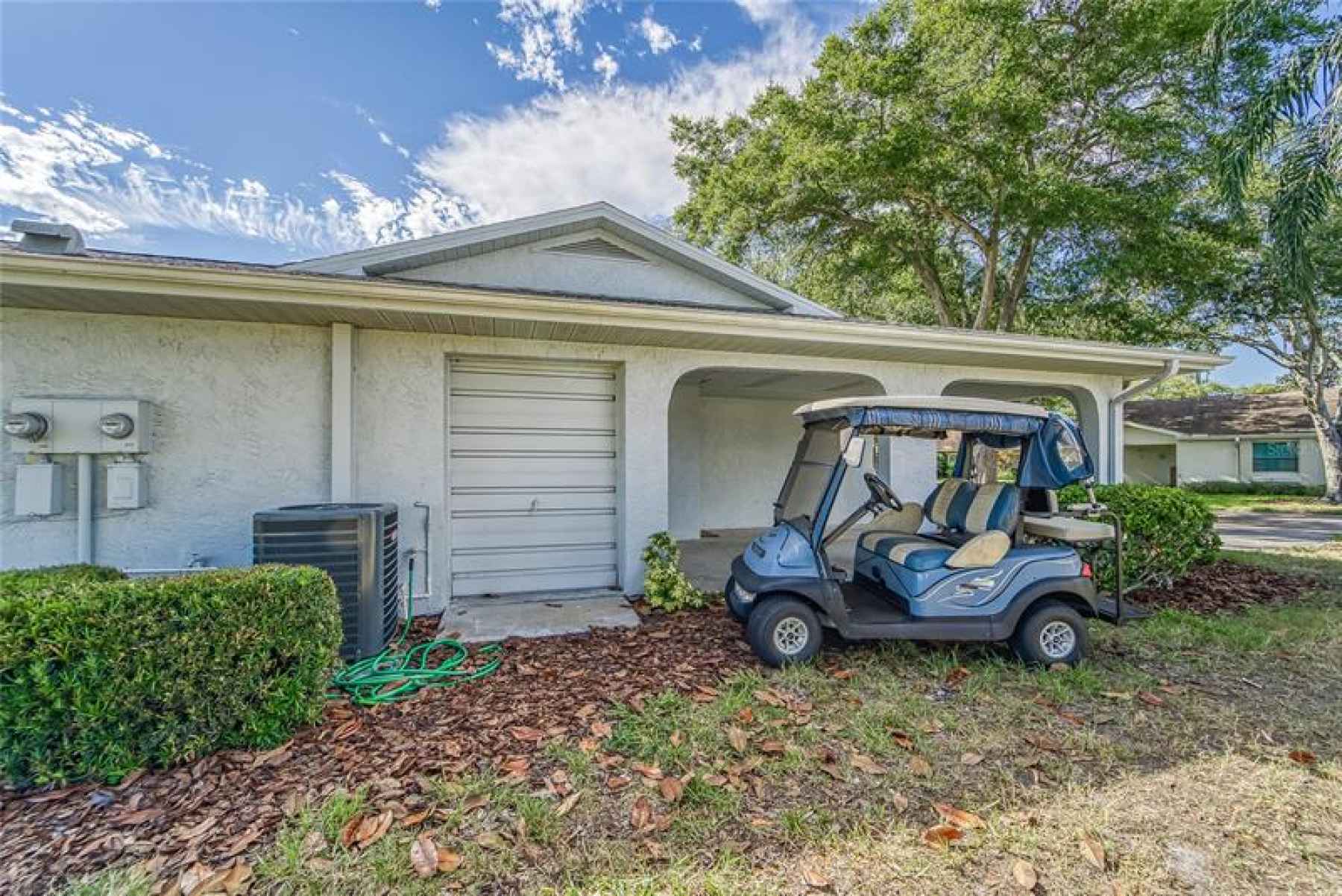 Golf cart garage