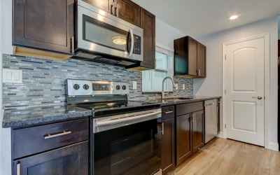 Updated Kitchen with newer Stainless Steel appliances