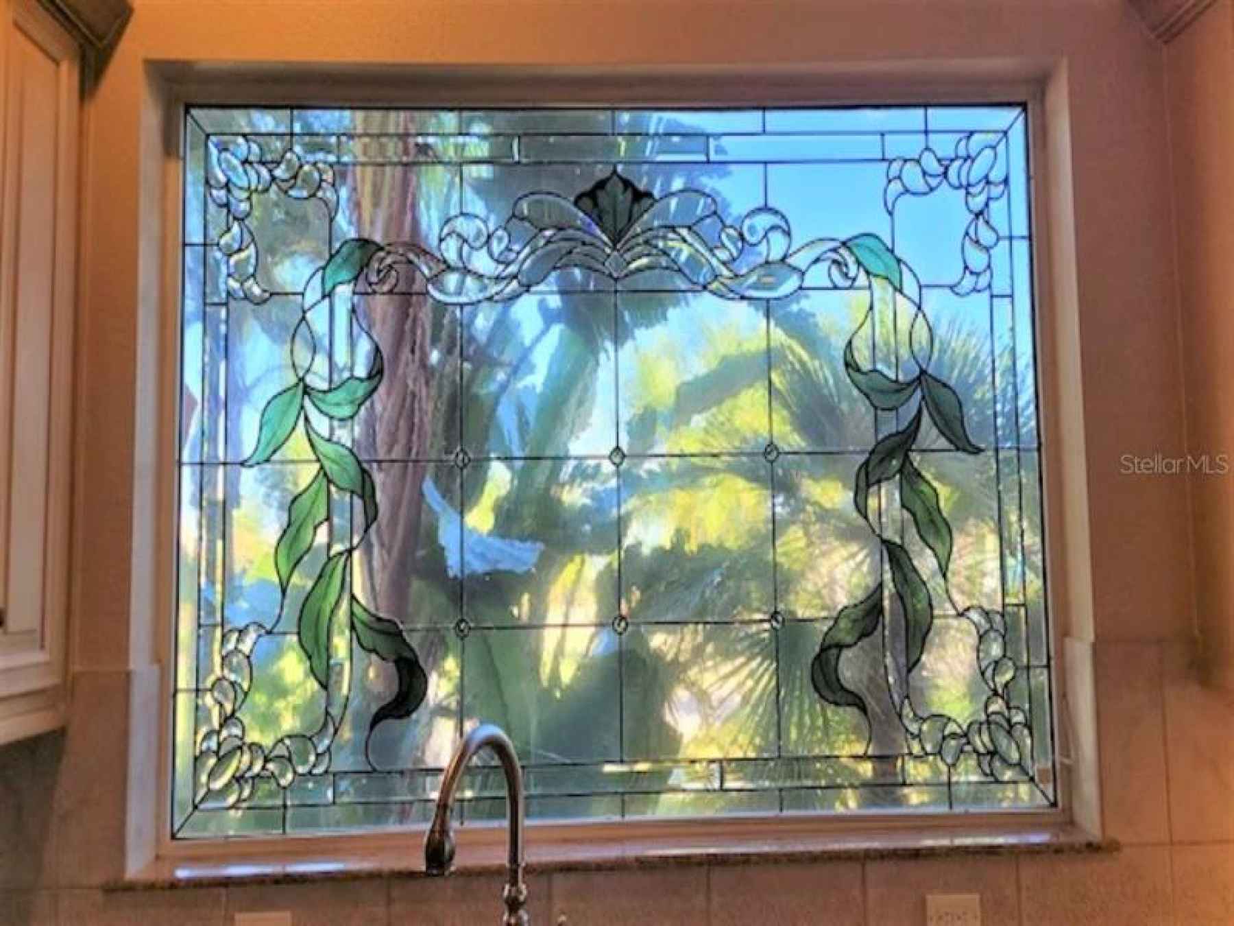 Stained Glass Kitchen Window