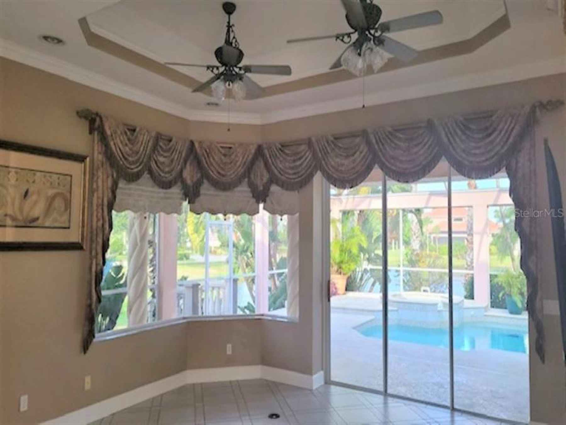 Family Room With View of the Pool