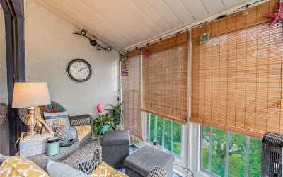 Enclosed Porch (off Living room)