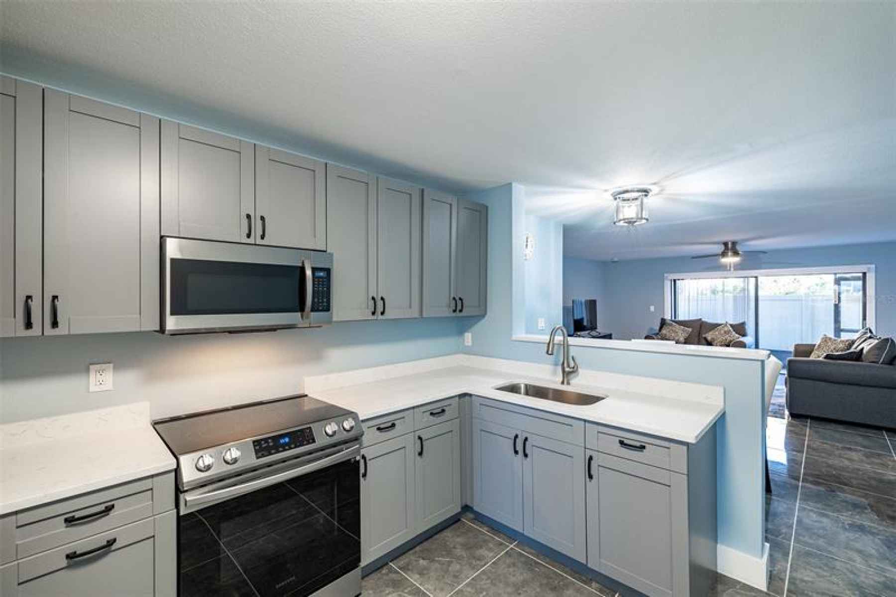 Updated Kitchen, Stainless Steel Appliances, Quartz Countertops, Sold Wood Soft Close Dovetailed Dra