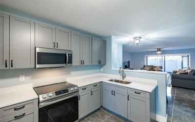 Updated Kitchen, Stainless Steel Appliances, Quartz Countertops, Sold Wood Soft Close Dovetailed Dra