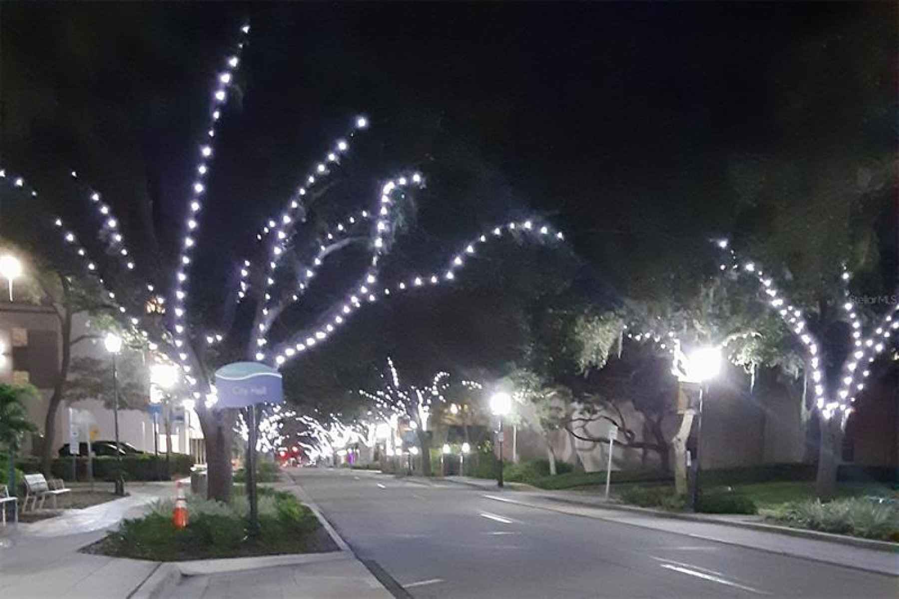 Main Street View aglow Bradenton Florida