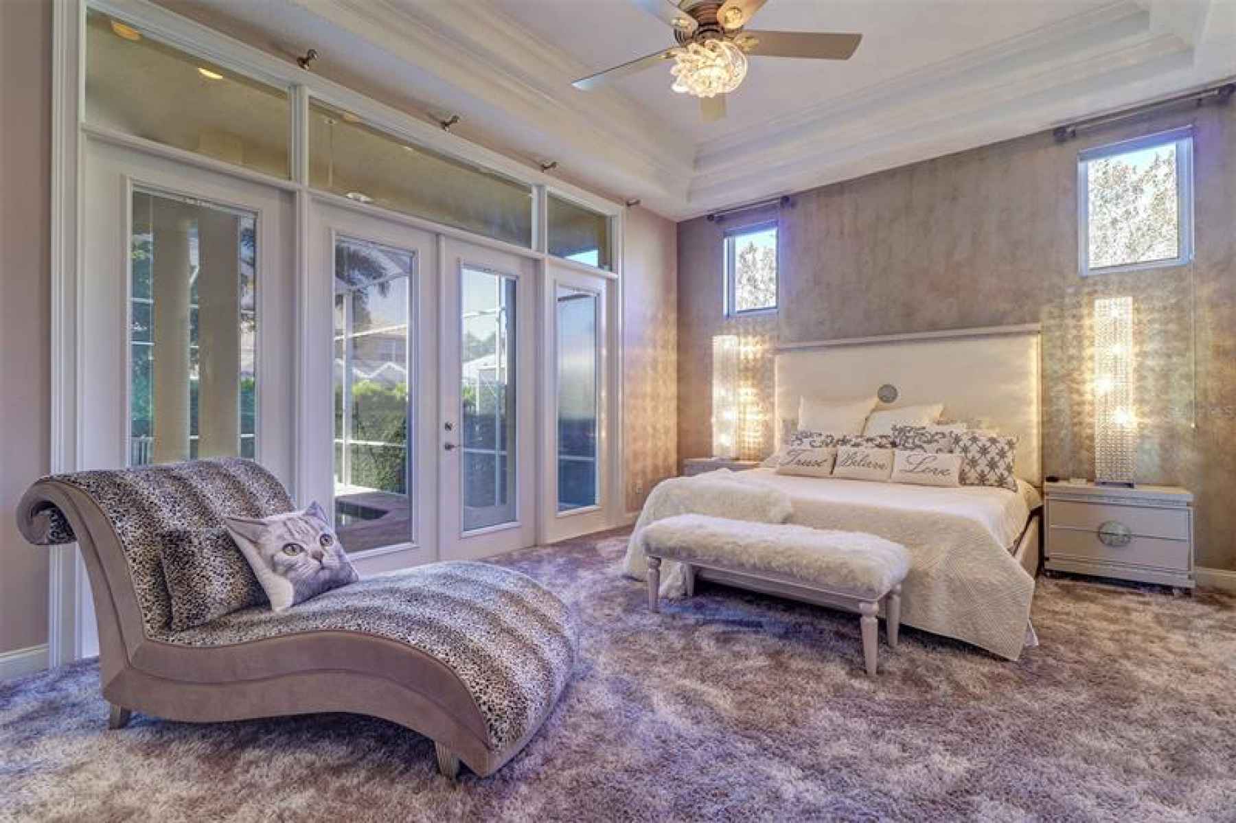 Glamorous Master Bedroom