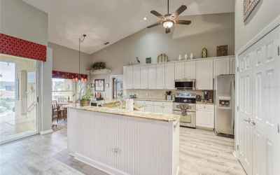 Tons of Cabinet & Counter Space - Cathedral Ceiling - Luxury Vinyl - Abundance of Natural Light