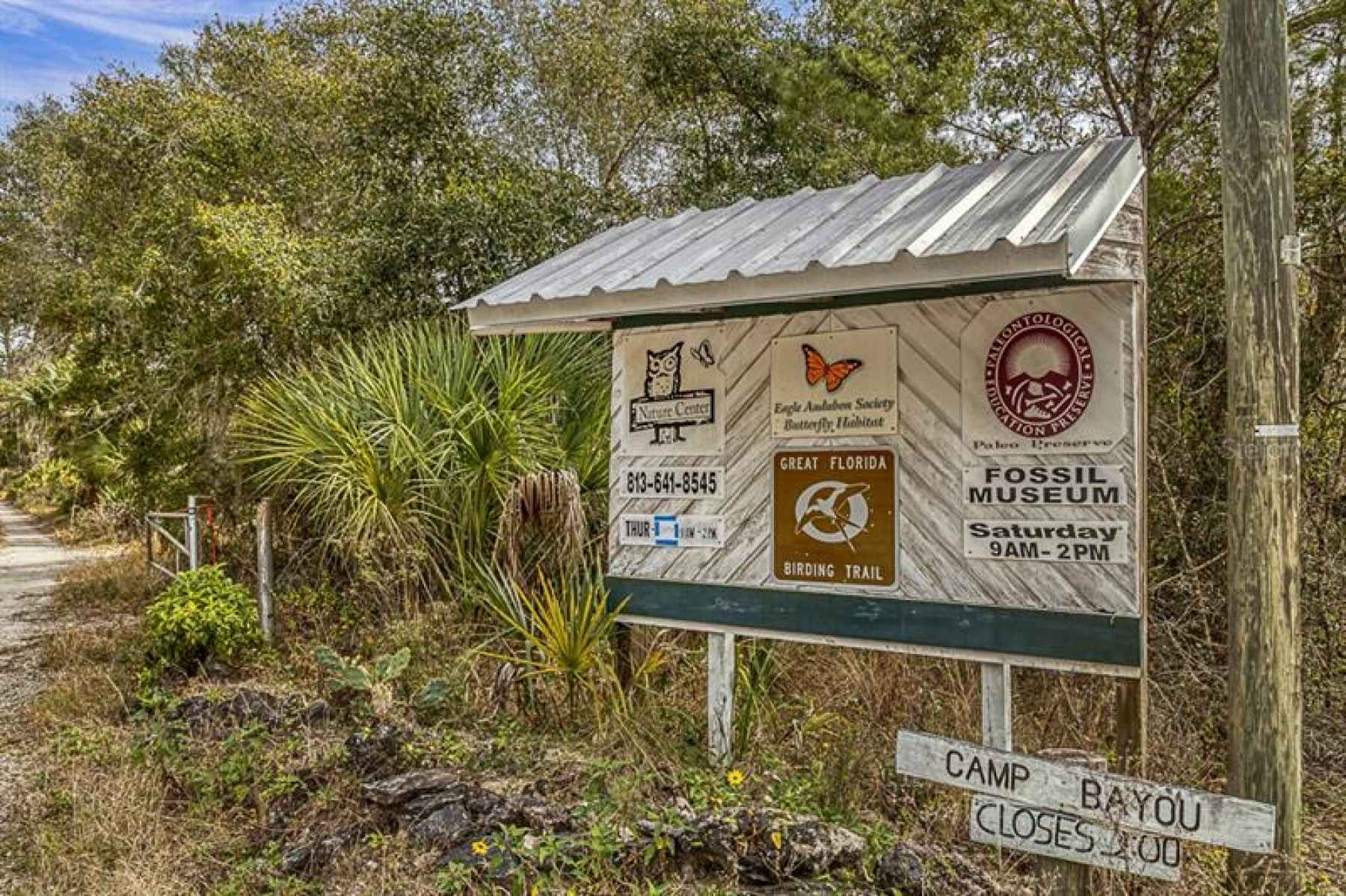 camp bayou learning center entrance