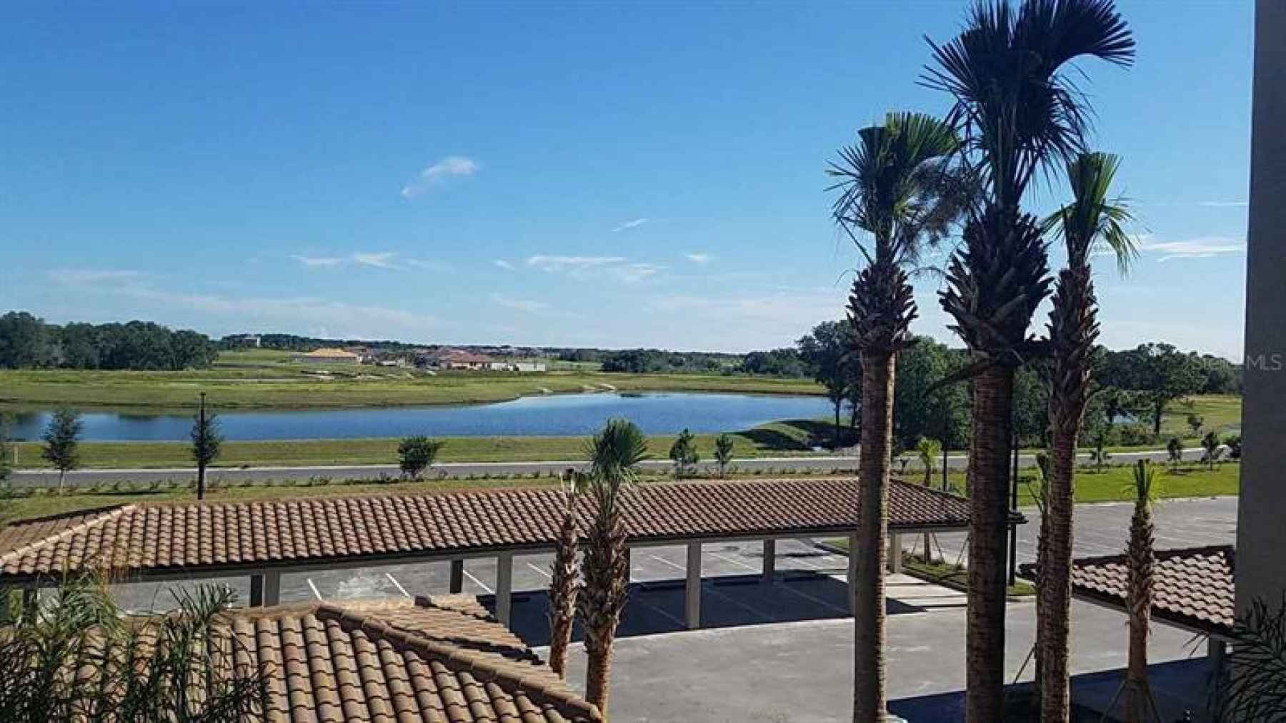 Golf Course and Lake From Condo