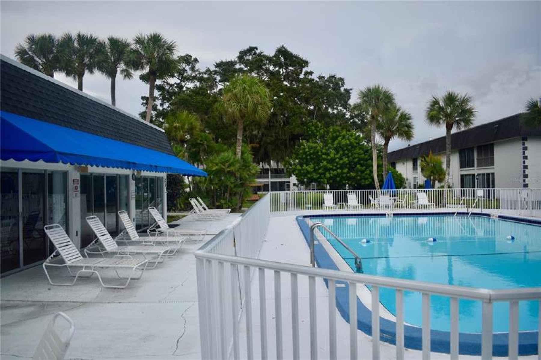 Community pool area