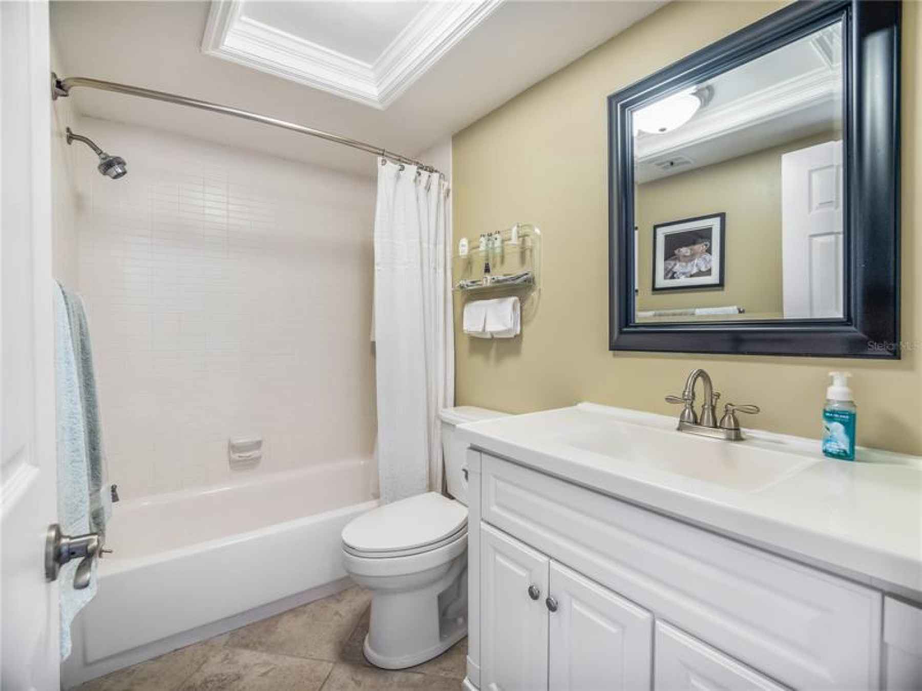 updated Guest bathroom - Soaking Bath Tub.