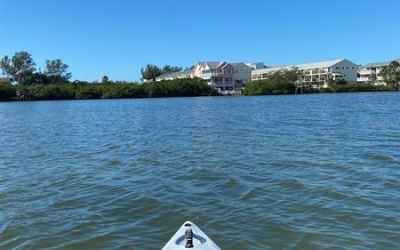 Public boat ramp in nearby Pinellas Parks - go kayaking/fishing