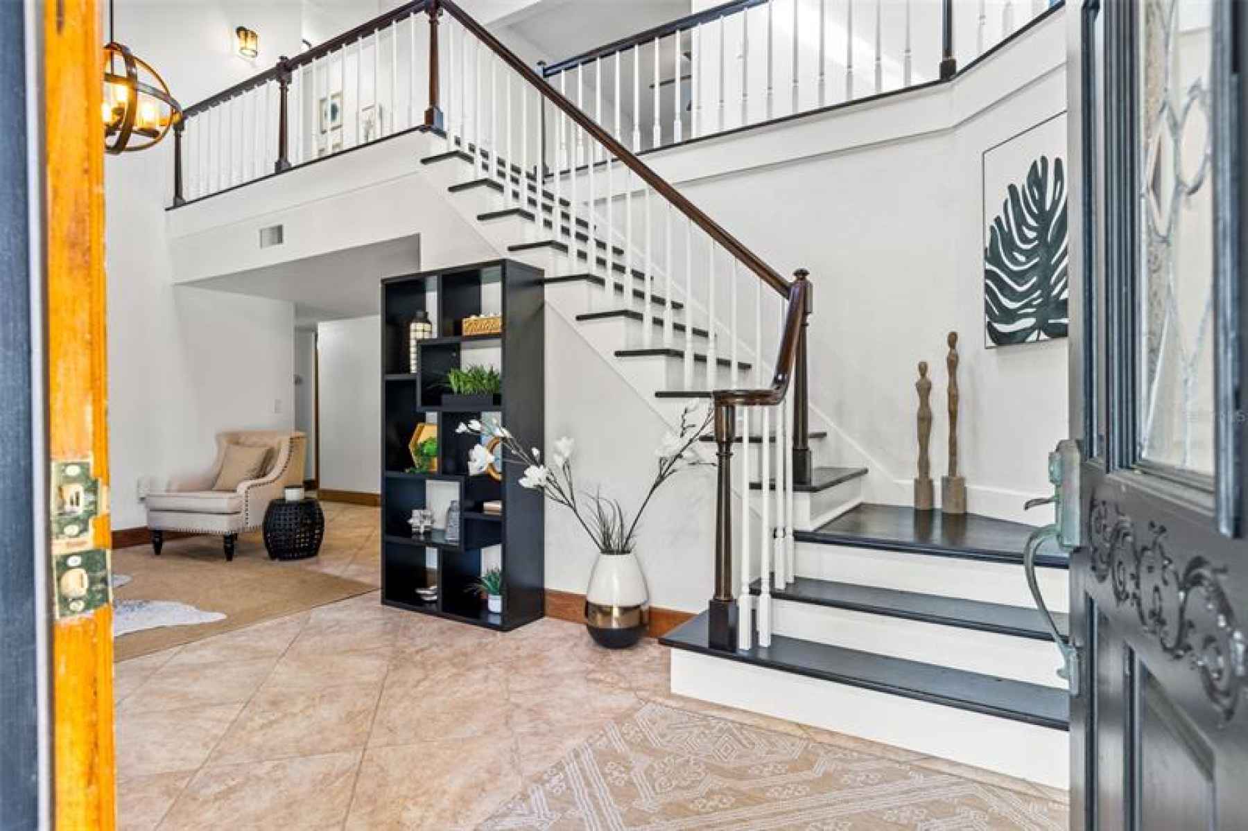 Foyer with view of stairs