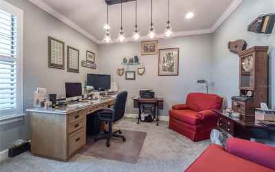 Office/Den with space for work & relaxation