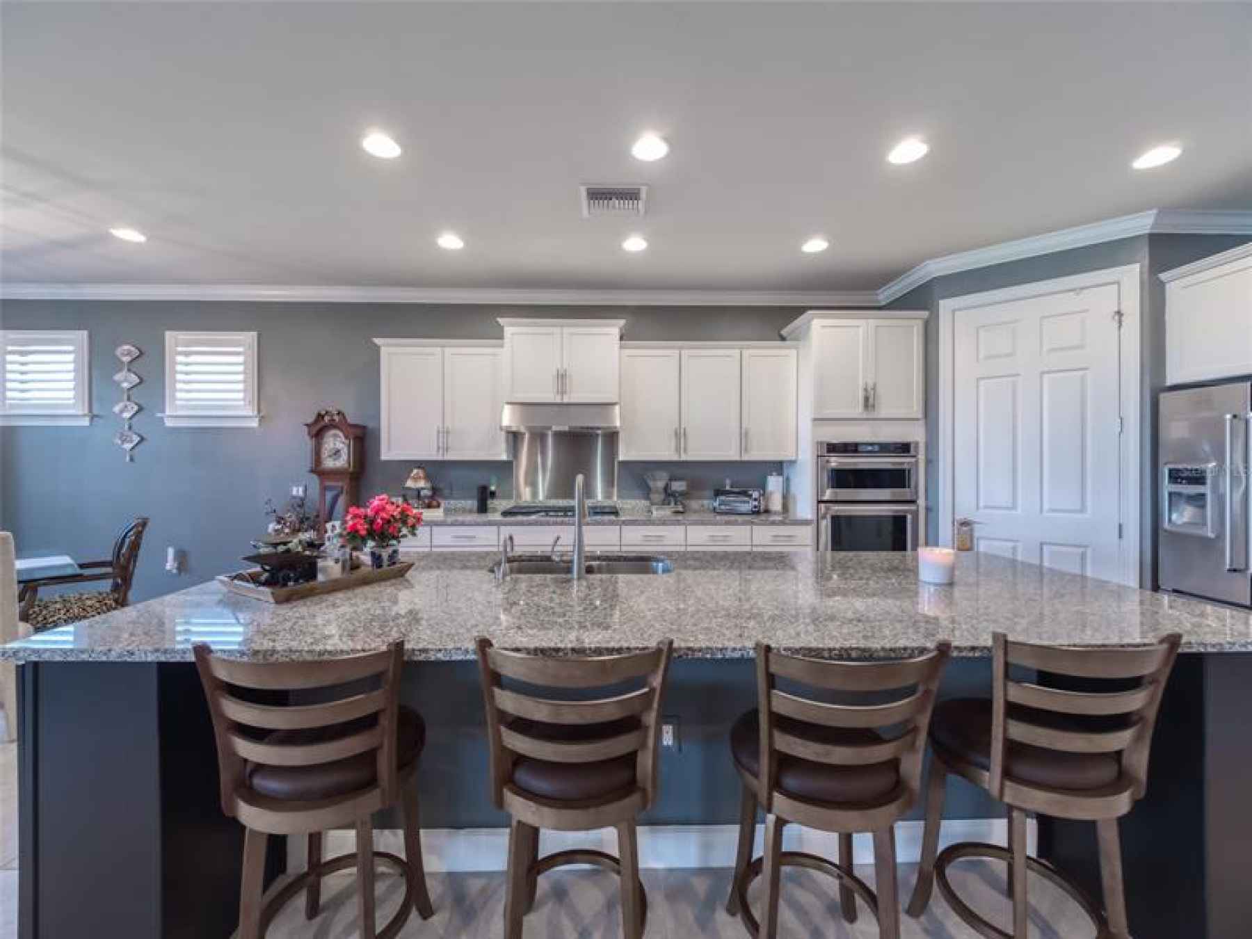 Spacious, Open Kitchen with Large Island Breakfast Bar