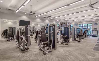 The Fitness Center offers a Room with Exercise Classes as well as machines